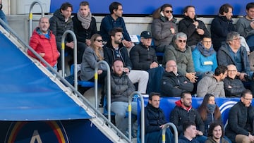 Gerard Pique is playing in the LaLiga Hypermotion 2023 - 2024 match between FC Andorra and RCD Espanyol at Estadi Nacional d'Andorra in Andorra La Vella, Andorra, on December 16, 2023. (Photo by Martin Silva Cosentino/NurPhoto via Getty Images)