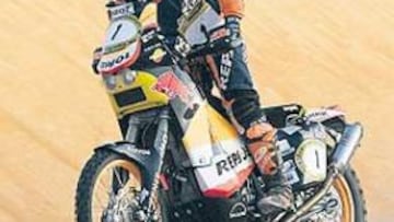 <b>PRUDENTE. </b>Coma ganó la etapa, pero sin arriesgar demasiado.