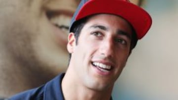 El rostro de Ricciardo es el fiel reflejo de la ilusión que le genera haber fichado por Red Bull.