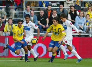 Cádiz vs Zaragoza, partido en Primera División el 04/12/05