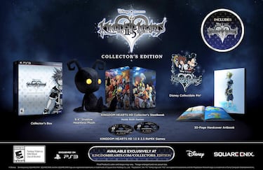 Así es la edición coleccionista de Kingdom Hearts 2.5 HD Remix