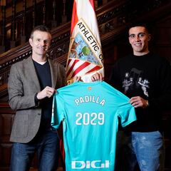 Padilla renueva antes de salir cedido