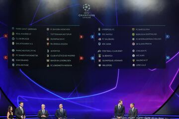 Así han quedado los emparejamientos para la fase de grupos de la Champions League.
