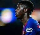 Dembélé, baja ante el Getafe por molestias musculares