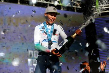 Miguel Ángel López se quedó con la Vuelta a San Juan 2023. Segundo título del ciclista colombiano con el Team Medellín.