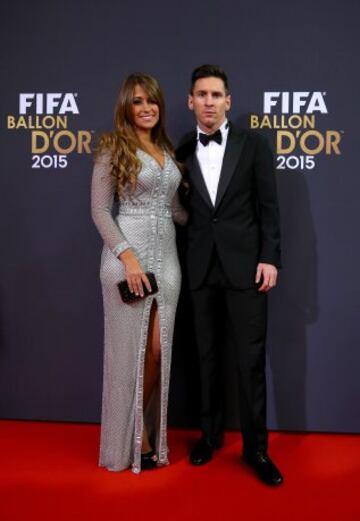 Lionel Messi y Antonella Roccuzzo.