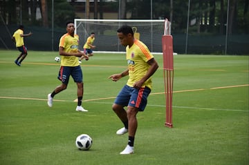 La Selección Colombia sigue su preparación en Milan pensando ya en Egipto, rival al que enfrentará este viernes en Bérgamo, Italia, en partido amistoso previo a Rusia. Con un grupo de 24 jugadores, los dirigidos por Pékerman hicieron trabajo con balón.