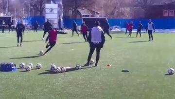 Así entrena Stefan Silva, el chileno-sueco que es figura en AIK