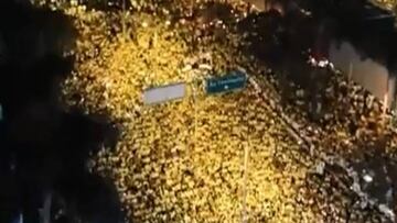 Impresionante: las calles del Atanasio Girardot, colapsadas