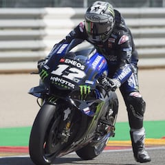 Maverick Viñales: "Aquí me han sobrado tres vueltas"