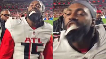 Matthew Judon slaps heckler’s phone in frustration after OT loss