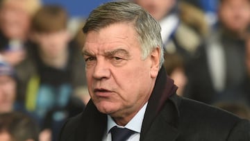 El entrenador del Everton, Sam Allardyce, durante un partido.