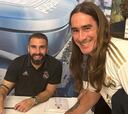 Asensio y Carvajal firman autógrafos en Palma