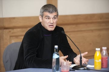 04/02/13 Rueda de Prensa Enric Masip despues de ser despedido del FC Barcelona DE BALONMANO