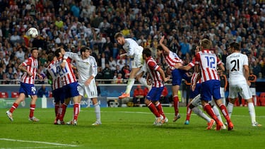 El gol de Sergio Ramos en el minuto 93 con el que el Real Madrid forzó la prórroga en la final de la Champions contra el Atlético disputada en Lisboa en 2014.