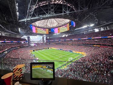 Atlanta se volcó con el Inter Miami-PSG