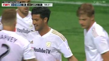 ¡Imparable! Vela hace un nuevo golazo con el LAFC
