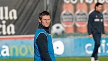 <b>AMBICIOSO. </b>Rubén cree que el Celta debe mirar hacia arriba, pero yendo partido a partido.