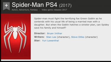 Filtran uno de los villanos del nuevo Spider-Man de PS4