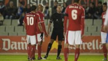 Matilla, ante Figueroa Vázquez en Sabadell.