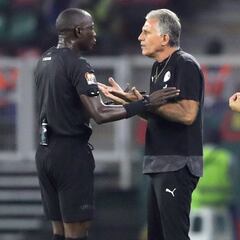 Queiroz to miss Africa Cup of Nations final against Senegal