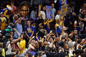 La celebración de los Warriors en imágenes