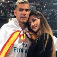 Theo Hernández y Adriana Pozueco se reconcilian