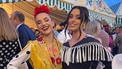 Famosos e influencers disfrutan de la Feria de Abril