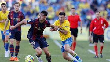 22/04/23 FUTBOL SEGUNDA DIVISION PARTIDO UD LAS PALMAS - LEVANTE