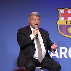 Laporta: “¿Mbappé, al Madrid? A mí me gusta la filosofía del Barça”