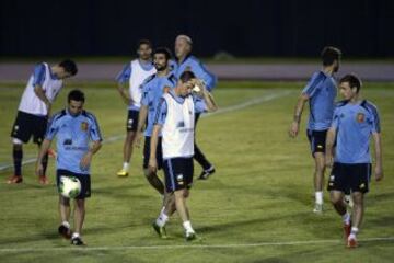 Cazorla, Fernando Torres y Monreal.