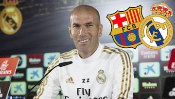 Real Madrid: Zidane's Clásico press conference