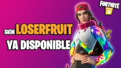 Skin Loserfruit en Fortnite: ya disponible, precio y contenidos