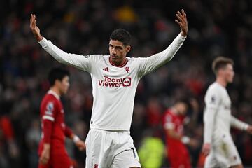 Varane was named MVP in Manchester United's draw away to Liverpool last weekend. 