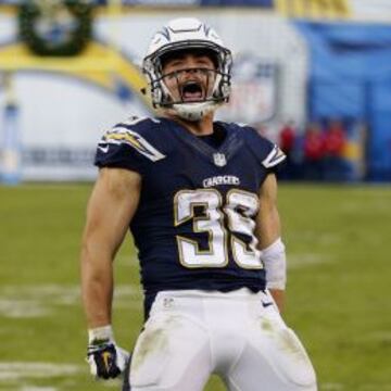 Danny Woodhead anotó 4 touchdowns en el último partido que bestia, que garra, que jugón.