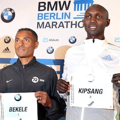 Kipchoge-Bekele-Kipsang: triple asalto al récord en Berlín