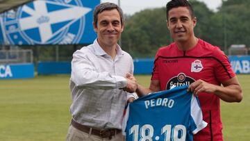 Pedro Sánchez: "El Deportivo es el Real Madrid de Segunda"