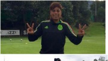 La delantera maribel Domínguez vuelve con la Selección Femenil.