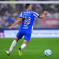 Sergio Canales regresa a la acción con Monterrey