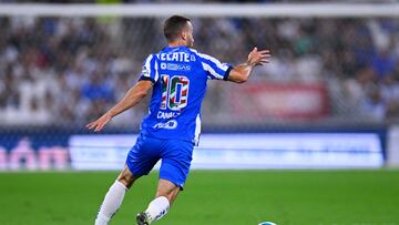 Sergio Canales of Monterrey during the game Monterrey vs Leon, corresponding to Round 08 of the Torneo Apertura 2023 of the Liga BBVA MX, at BBVA Bancomer Stadium, on September 16, 2023.

<br><br>

Sergio Canales de Monterrey durante el partido Monterrey vs Leon, correspondiente a la Jornada 08 del Torneo Apertura 2023 de la Liga BBVA MX, en el Estadio BBVA Bancomer, el 16 de Septiembre de 2023.