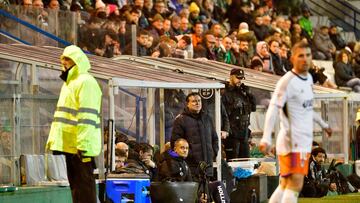 Cristóbal Parralo, técnico del Racing de Ferrol.