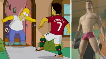 Del 'maniquí' a Los Simpsons: los spots de Cristiano con Nike