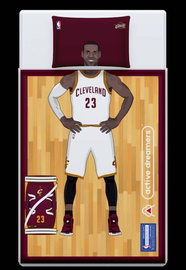 ¿Quieres dormir con Curry, Kobe, LeBron? Puedes hacerlo realidad