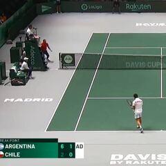 Garin compite con Nadal por el mejor punto del día: ¡qué jugada!