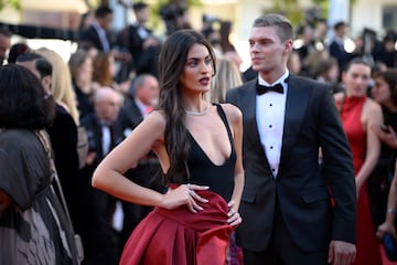 Marta Lozano asiste a la alfombra roja de "Vie Privée" (Una vida privada) en la 78.ª edición del Festival de Cine de Cannes.