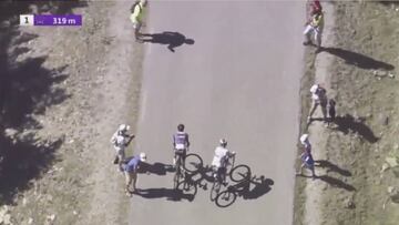 Ataque de Sosa en los últimos 500m en la vuelta a burgos