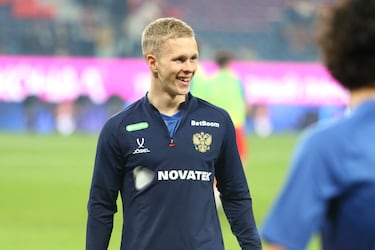 Matvey Kislyak, mediocentro del CSKA de Moscú y de Rusia.