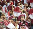 La charanga española anima: “Vamos, Qatar, hasta el final”