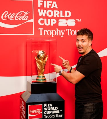 07/02/26 
EVENTO FIFA WORLD CUP 26 TROPHY TOUR COCACOLA SANTIAGO BERNABEU