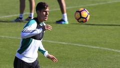 &Aacute;lex Alegr&iacute;a, con el Betis. 